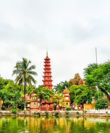 Pagode Trân Quôc : Histoire éternelle d&rsquo;un lieu sacré à Hanoi