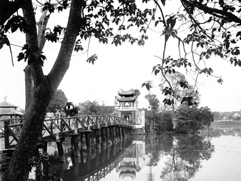 Temple de Ngoc Son d'autrefois