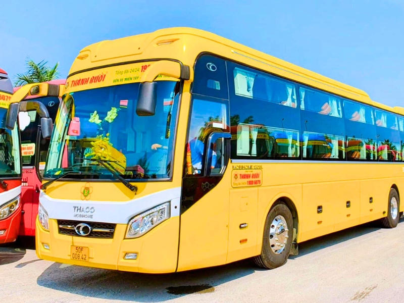 Rejoignez Can Tho en toute simplicité avec les bus Thanh Buoi : confort et départs fréquents depuis Hô Chi Minh-Ville