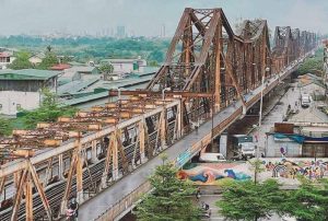 pont long bien Hanoi voyage vietnam
