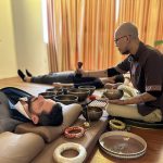 seance de meditation avec les bols chantants