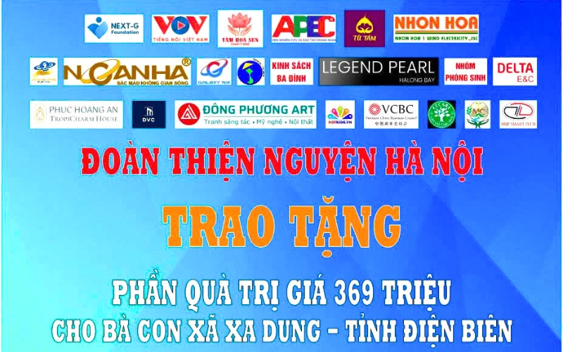 Voyage humanitaire à Dien Biên