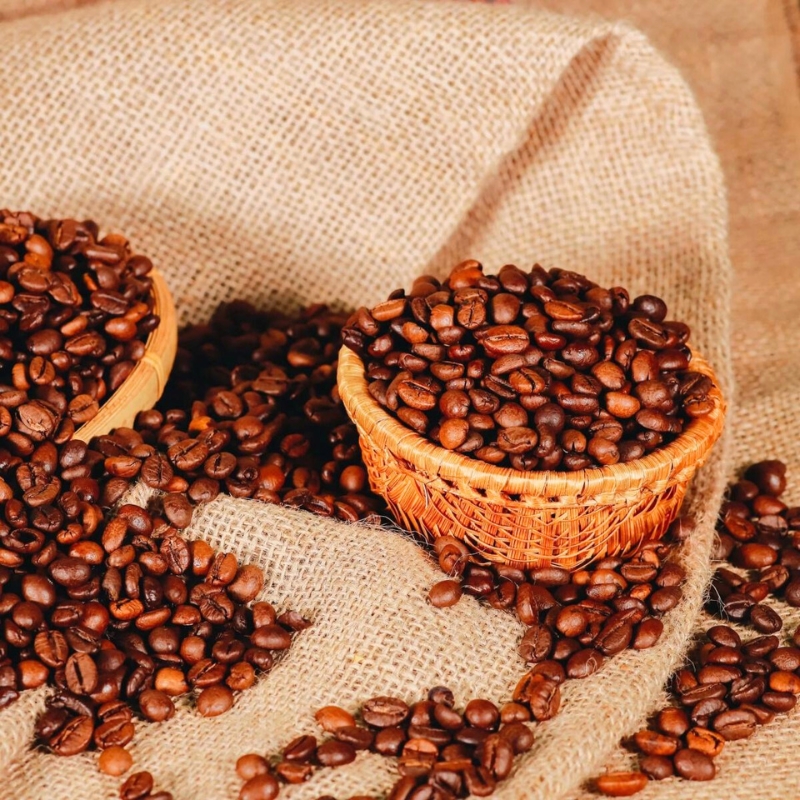 Reconnu pour sa qualité exceptionnelle, le Moka vietnamien est l’un des cafés les plus prisés : arômes profonds, corps harmonieux et une rare finesse en bouche