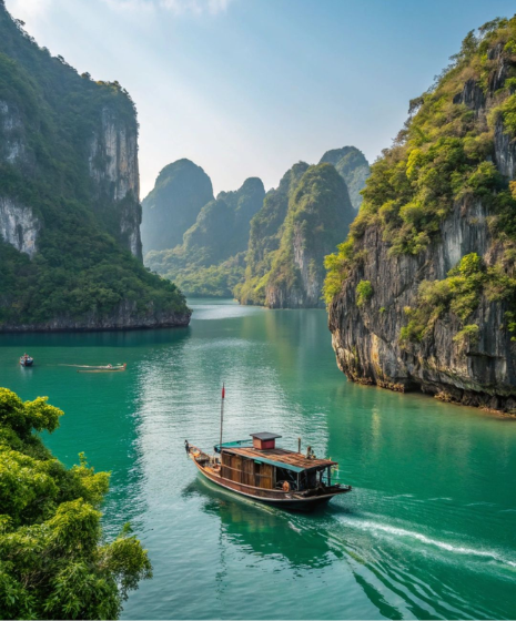 La baie de Bai Tu Long, la sœur tranquille de la baie d’Ha Long