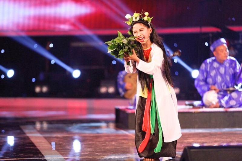 Spectacle de cheo au vietnam