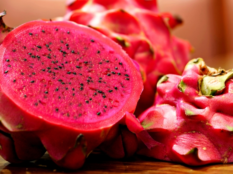 Thanh long do (Fruit du dragon à chair rouge)